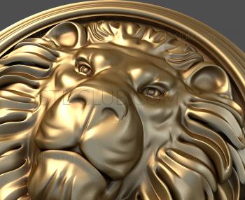 3D model Lion's head (STL)